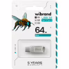 USB флеш накопичувач Wibrand 64GB Bee Silver USB 3.2/Type-C (WI3.2TC/BE64TC039S) - Image 4