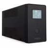 Пристрій безперебійного живлення Vinga LCD 600VA metal case with USB (VPC-600MU) - Image 2