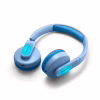 Наушники Philips Kids TAK4206 On-ear Colored light panels Wireless Blue (TAK4206BL/00) - Image 11