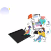 Графічний планшет XP-Pen Deco Fun Black (Deco Fun L_BK) - Image 10