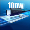 Дата кабель USB-C to USB-C 0.8m USB 4 100W 40Gbps 8K60Hz Choetech (XCC-1028) - Image 4