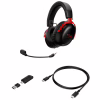 Навушники HyperX Cloud III S Wireless/USB-A/USB-C Black/Red (A59Z0AA) - Image 3