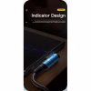 Дата кабель USB 2.0 AM to USB-C 1.0m 100W 90° corner black Essager (EXCWT7A-CG01-P) - Image 5