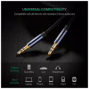 Кабель мультимедійний 3.5mm M to 3.5mm M 2.0m AV112 blue Ugreen (10687) - Image 2