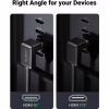 Кабель мультимедійний HDMI M to HDMI M 2.0m 90° corner HD103 black Ugreen (10173) - Image 4