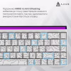 Клавіатура Ajazz NK68 Red Switch USB UA White (NK68-R-S-W) - Image 12