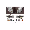 Наушники OneOdio Fusion A70 Bluetooth+3,5мм/6,35мм Silver/Brown (A70 Silver Brown) - Image 4