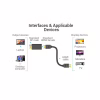 Переходник DisplayPor M to HDMI F v.2.0 4K 60Hz PVC Vention (HBPB0) - Image 4