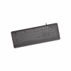 Клавіатура Gembird Slim Multimedia White Backlight USB Black (KB-UML-04-CYRL) - Image 2