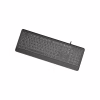 Клавіатура Gembird Slim Multimedia White Backlight USB Black (KB-UML-04-CYRL) - Image 3