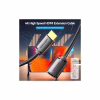 Кабель мультимедийный HDMI M to HDMI F 0.5m 4K60Hz black Vention (AHCBD) - Image 2