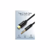 Кабель мультимедійний USB-C to 3.5mm M 1.0m black Vention (BGABF) - Image 4