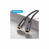 Кабель мультимедійний 1xRCA M to 1xRCA M 2.0m digital black Vention (VAB-R09-B200) - Image 4