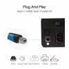 Кабель для принтера USB 2.0 AM/BM 2.0m black Vention (VAS-A16-B200) - Image 5