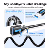 Дата кабель USB 3.2 AM/AF 2.0m 10Gbps PVC black Vention (CBOBH) - Image 8