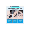 Перехідник OTG USB 3.0 AF to USB-C gray Vention (CDQH0) - Image 3