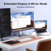 Кабель мультимедийный DisplayPort M to HDMI M 4K60Hz 18Gbps HDR10 3D Ugreen (95418) - Image 7