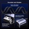 Кабель мультимедийный HDMI M to HDMI M 3.0m 8K60Hz 48Gbps braided black Ugreen (85242) - Image 9