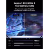 Перехідник HDMI M to HDMI F 8K60Hz 48Gbps 90° corner black Ugreen (85632) - Image 3