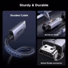 Кабель мультимедійний HDMI M to HDMI M 2.0m V2.2 16K60Hz 96Gbps braided black Ugreen (65900) - Image 7