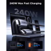 Дата кабель USB-C to USB-C 1.0m 240W 480Mbps braided black Ugreen (85973) - Image 2