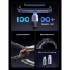 Дата кабель USB-C to USB-C 1.0m 240W 480Mbps braided black Ugreen (85973) - Image 5