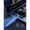 Дата кабель USB-C to USB-C 2.0m PD3.1 240W 480Mbps braided Starlight blue Ugreen (75732) - Image 4