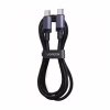 Дата кабель USB-C to USB-C 0.5m 100W 480Mbps black Ugreen (65831) - Image 3