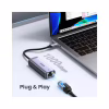 Перехідник USB-C to RJ45 Ethernet 1000Mbps gray Ugreen (40322) - Image 7