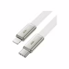 Дата кабель USB 2.0 AM to Lightning 1.2m 30W nylon white Acefast (6974316286240) - Image 3