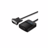 Перехідник VGA 15F to HDMI M 1080P 60Hz 3,5mm Audio 0.15m Vention (ACNBB) - Image 2