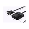Перехідник VGA 15F to HDMI M 1080P 60Hz 3,5mm Audio 0.15m Vention (ACNBB) - Image 3