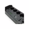 Сетевой фильтр питания Voltronic G12H, 4 роз, 4USB 3,2А, 2 Type-C, 2м Black (YT-G12H) - Image 5