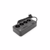 Мережевий фільтр живлення Voltronic G13, 3000W, 4 роз, 4USB 3,2А, 2 Type-C, 2м Black (YT-G13) - Image 2