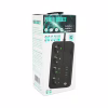 Сетевой фильтр питания Voltronic G13, 3000W, 4 роз, 4USB 3,2А, 2 Type-C, 2м Black (YT-G13) - Image 5