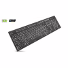 Клавиатура REAL-EL RK-725W Wireless/Bluetooth Black (EL123100061) - Image 2