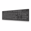 Клавиатура REAL-EL RK-725W Wireless/Bluetooth Black (EL123100061) - Image 3