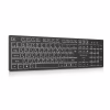Клавиатура REAL-EL RK-725W Wireless/Bluetooth Black (EL123100061) - Image 5