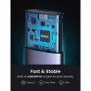 Кишеня зовнішня Ugreen USB-C to M.2 B-Key/M+B Key SSD 5Gbps SATA 3.0 aluminum 0.5m (10903) - Image 4