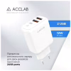 Зарядний пристрій ACCLAB AL-TC224 2хUSB 5В/2,4A/12W (1283126538834) - Image 5