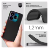 Чохол до мобільного телефона Armorstandart Matte Slim Fit ZTE Nubia V60 Design Black (ARM78946) - Image 3