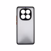 Чехол для мобильного телефона Dengos Kit Xiaomi Redmi Note 14 Pro case Matte + glass (Black) (DG-KM-128) - Image 2
