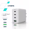 Зарядное устройство Canyon CU100ACC GaN 100W 3xPD 1xQC EU White (CNS-CUW100ACC) - Image 7