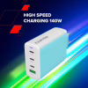 Зарядное устройство Canyon CU140ACC GaN 150W 3xPD 1xQC EU White (CNS-CUW140ACC) - Image 7