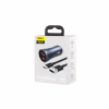 Зарядное устройство Baseus 2xUSB QC3.0 + cable USB to USB-C 40W Golden Contactor Pro dark gray (TZCCJD-A0G) - Image 5