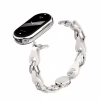 Ремешок для фитнес браслета Armorstandart Chain Wristband для Xiaomi Smart Band 10/9/8 Silver (ARM86889) - Image 2