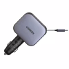 Зарядное устройство Ugreen Car charger USB-C PD90W + cable USB-C to USB-C retractable (55909B) - Image 2