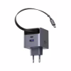 Зарядное устройство Ugreen USB-C PD45W GaN + cable USB-C to USB-C retractable (65822) - Image 3