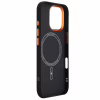 Чохол до мобільного телефона Armorstandart LikeCarbon2 SE MagCase Apple iPhone 17 Kevlar Black Orange (ARM89163) - Image 4