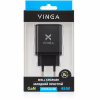 Зарядний пристрій Vinga 2xUSB-C + USB-A Display 45W (VCR45ACCDB) - Image 9